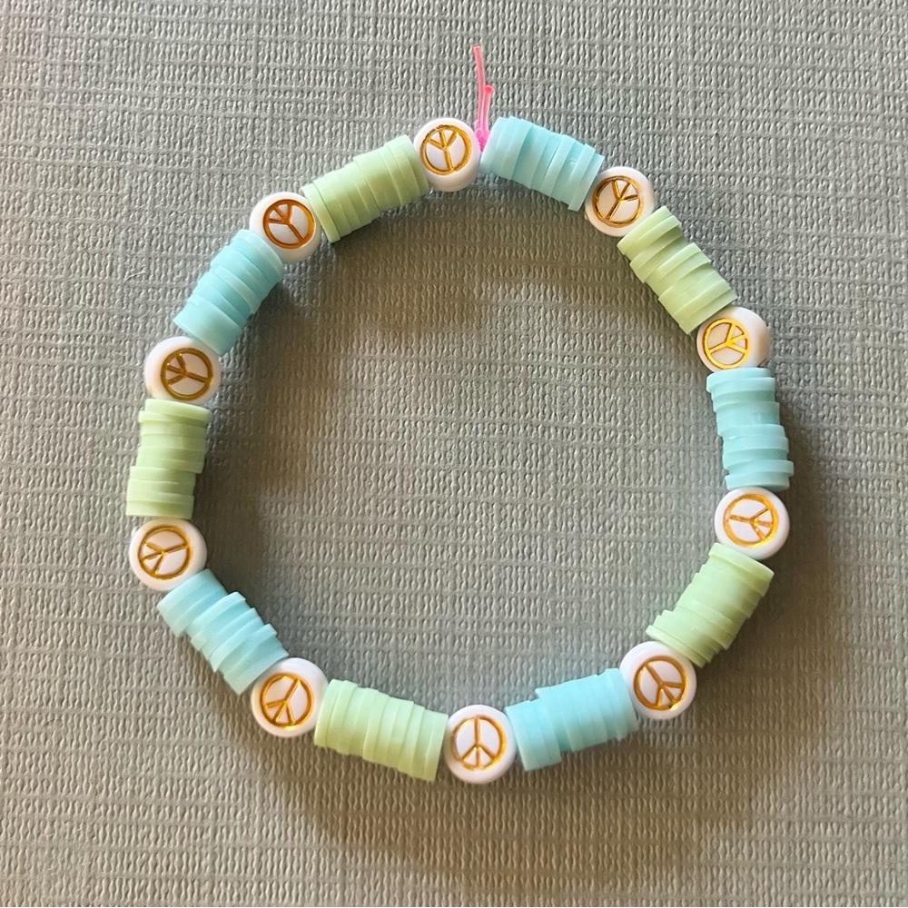 TAYLOR SWIFT Eras Tour Friendship Bracelet Peace Icon Bracelet Folklore Album